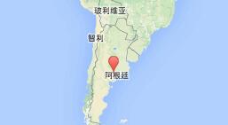阿根廷地图